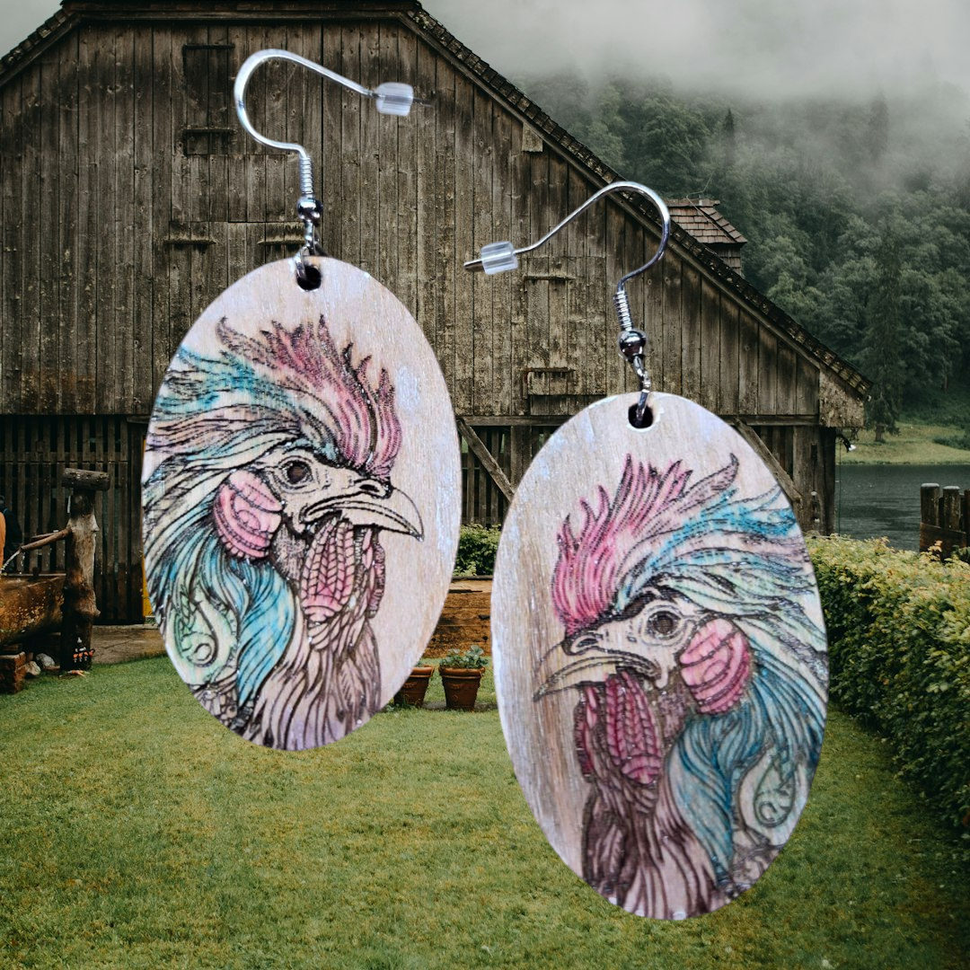 Shabby Chic Roosters