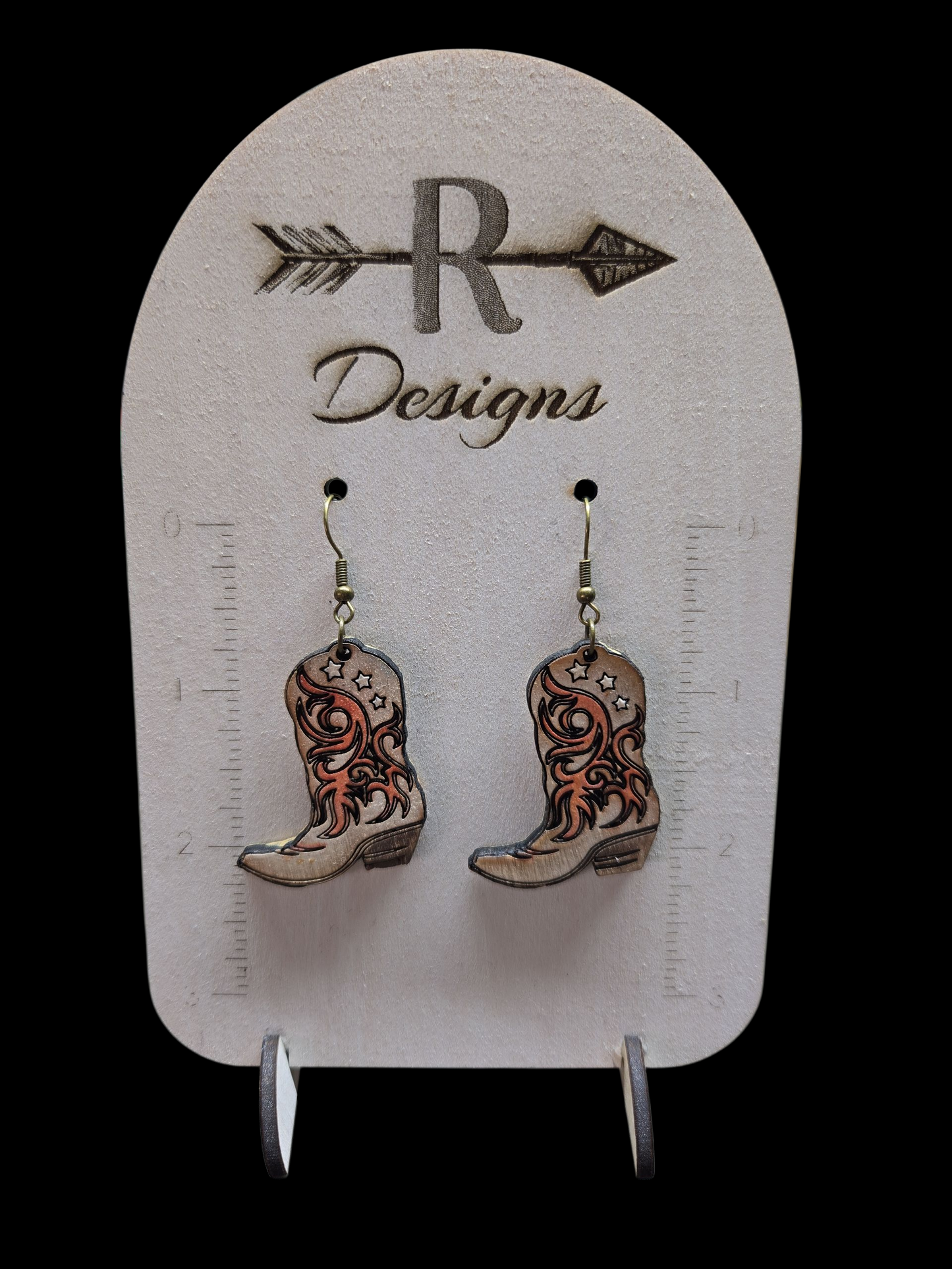 Coral Western Boots