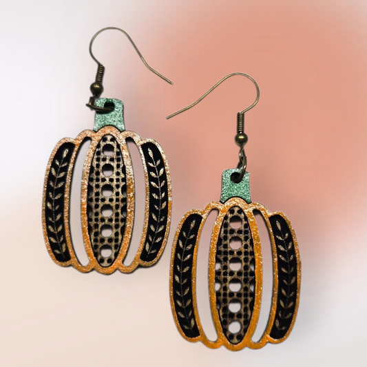 Fall Rattan Pumpkins